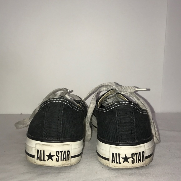All-Star Converse Classic Black Lace-Up Sneakers - Picture 7 of 8